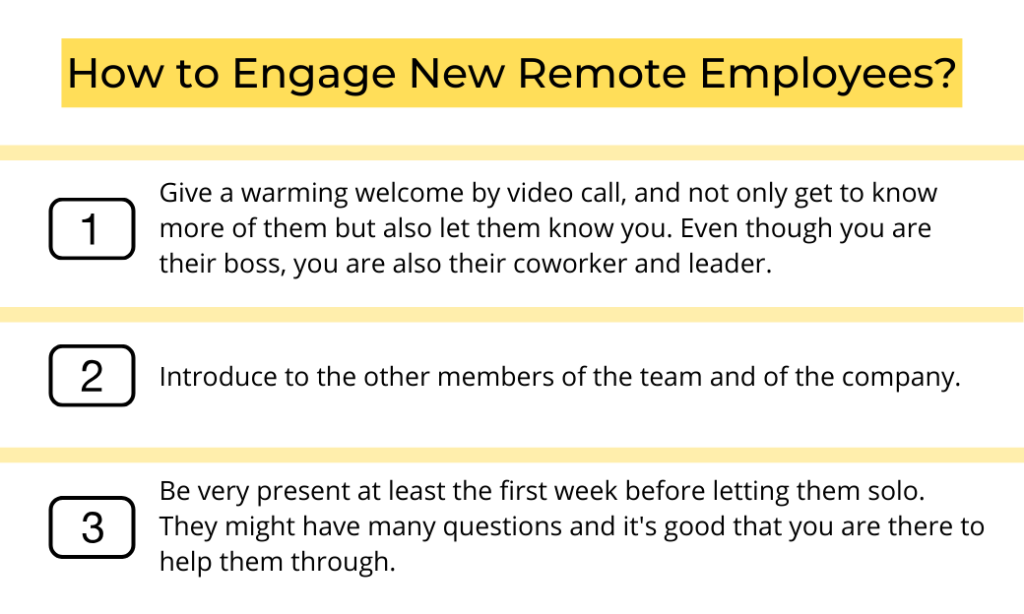 How to Engage New Remote Employees?