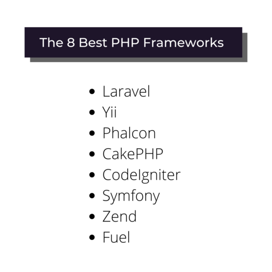 The 8 Best PHP Frameworks for Web Development in 2020 - DistantJob ...