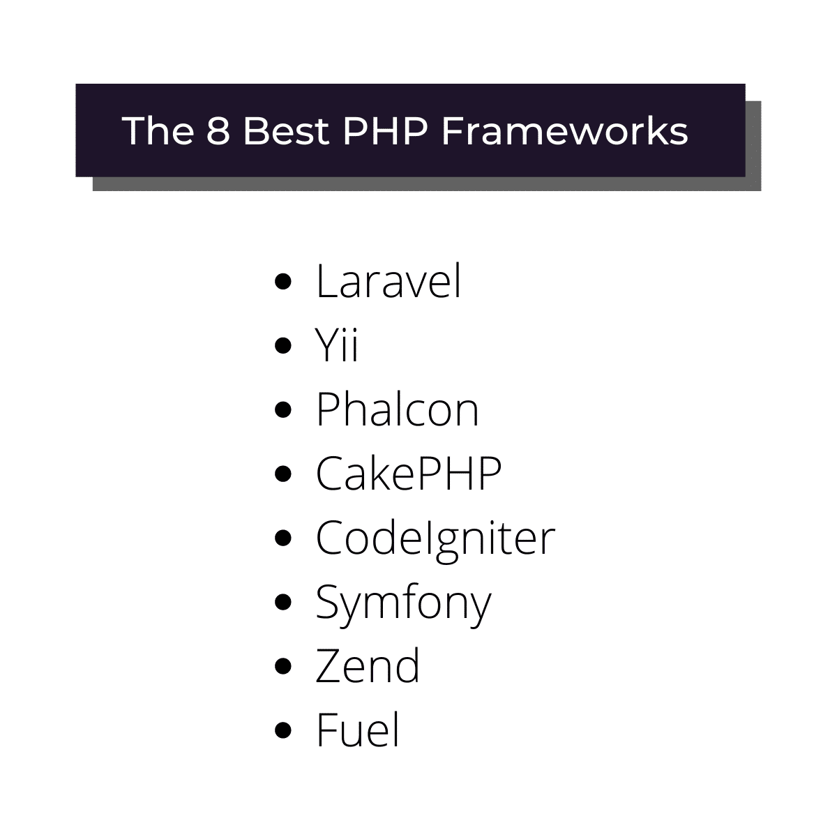 The 8 Best Php Frameworks For Web Development In 2020 Distantjob