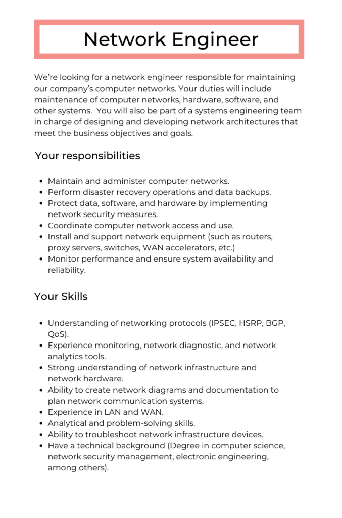 Network Engineer Interview Questions - Distantjob - Remote Recruitment  Agency