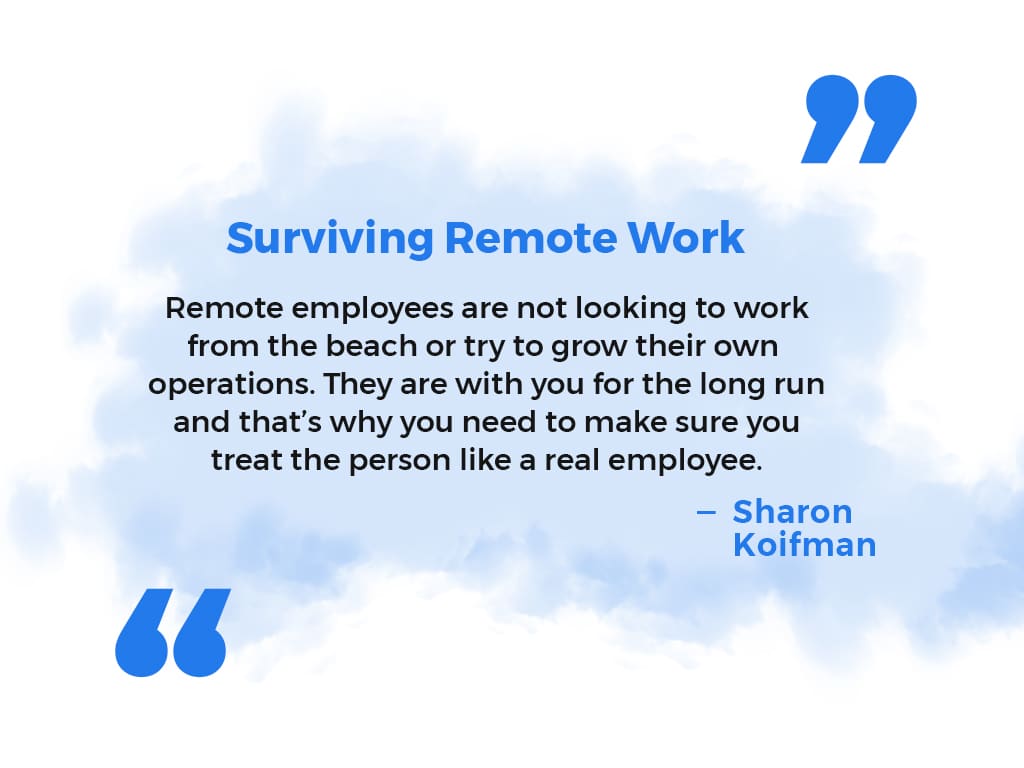Surviving Remote Work quote