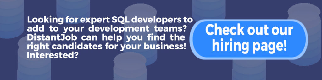 sql interview questions hire developers 
