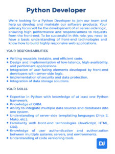Must-Have Python Developer Skills Recruiter Look For | DistantJob