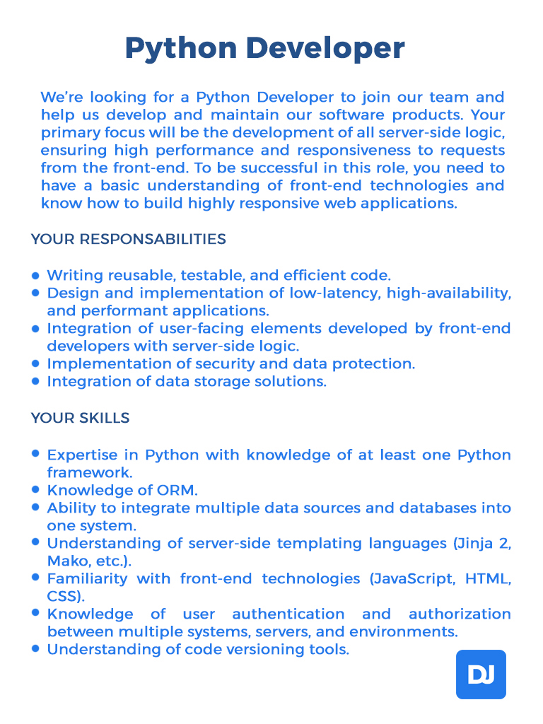 python developers are adding new skills