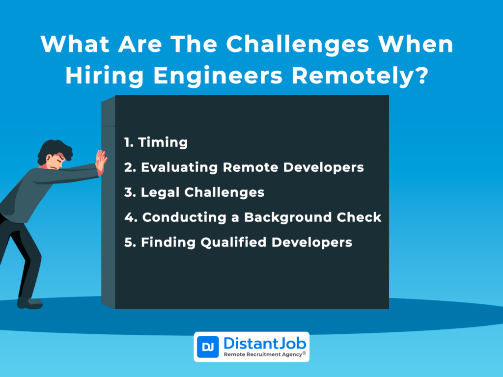 Challenges when hiring engineers remotely