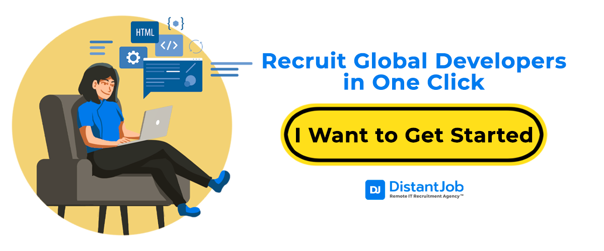 Recruit global developers in one click