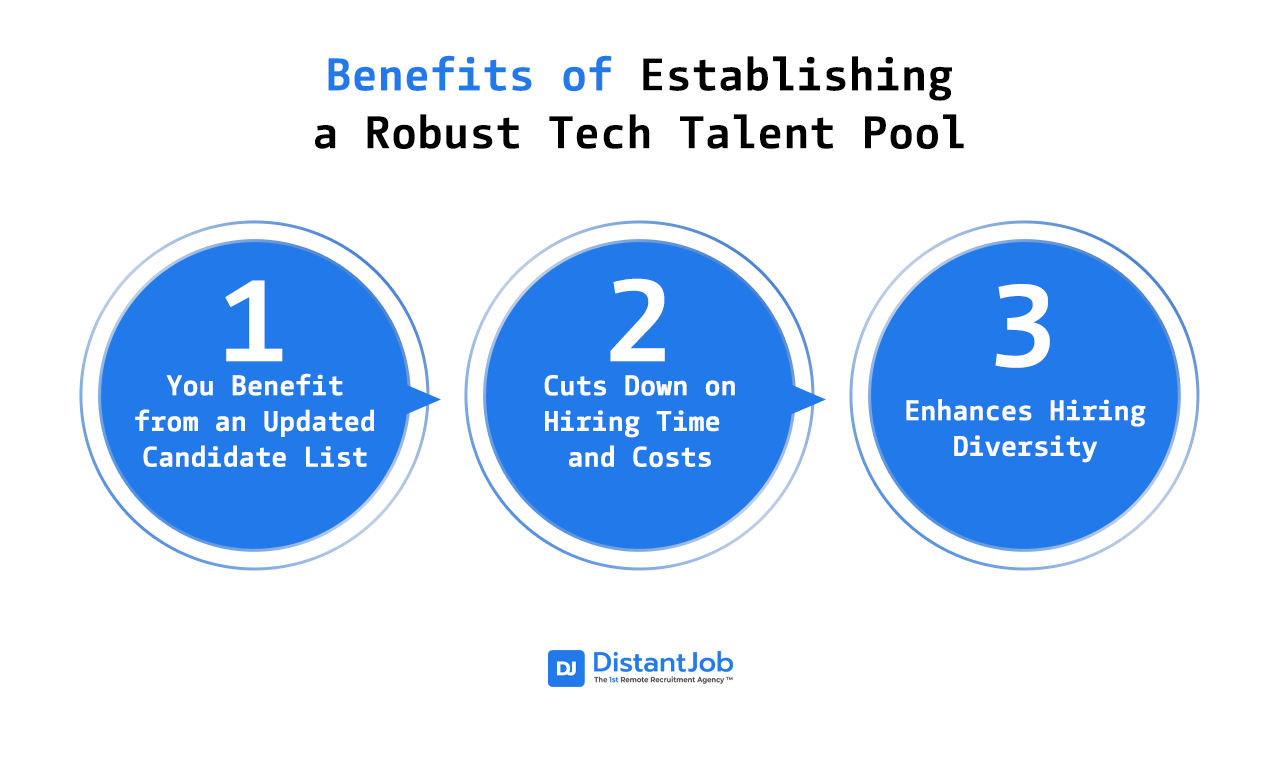 benefits of establishing a robust tech talent pool