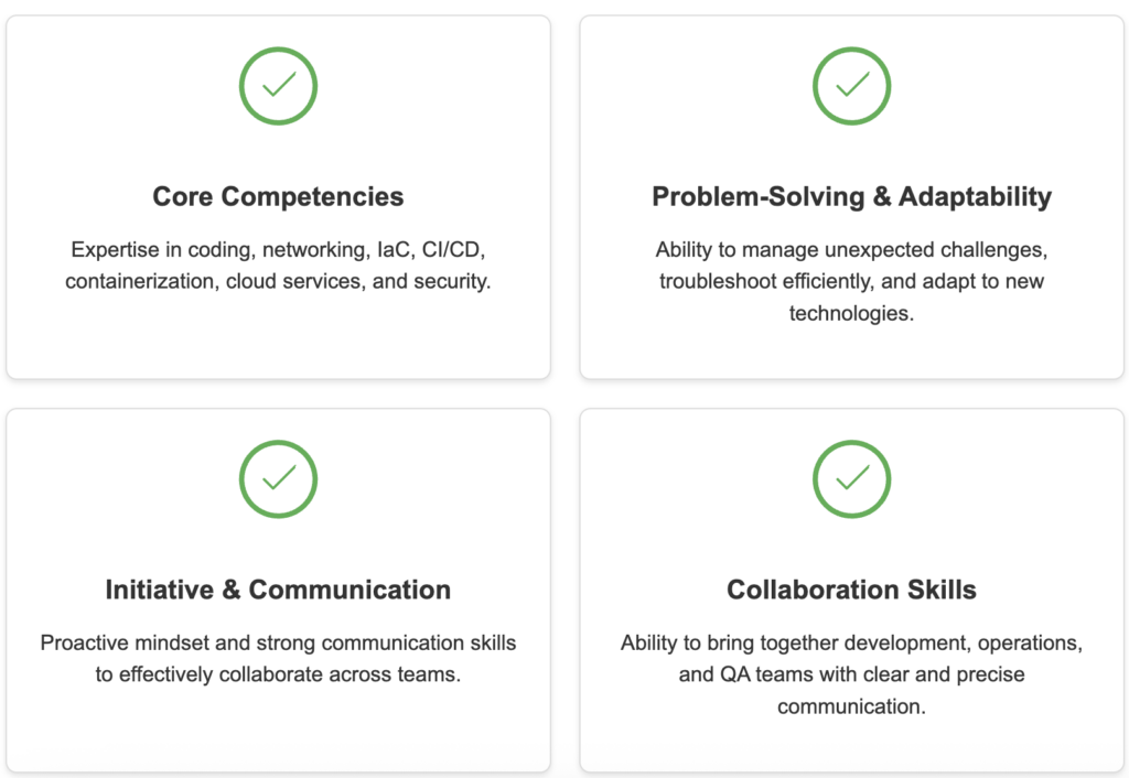 skills to look for in a devops developer
