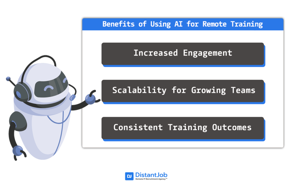 3 benefits of using AI for remote training