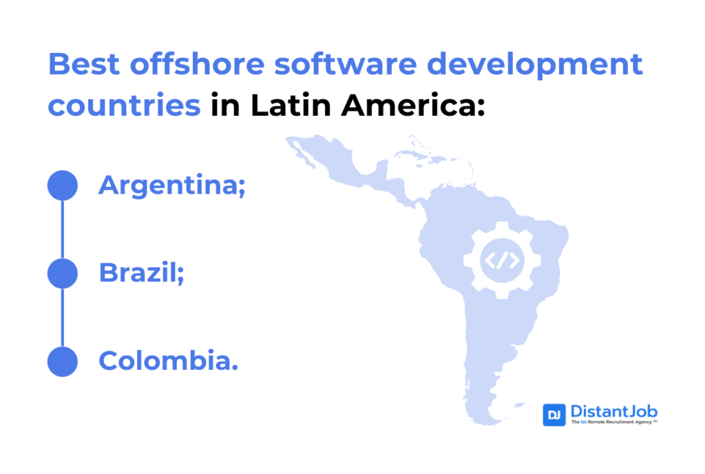 list of best countries in Latin America to hire offshore Javascript developers