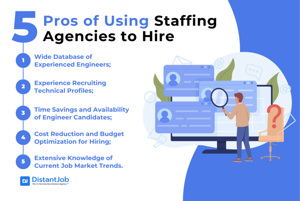 5 Benefits and How to Choose Staffing Agencies for Tech Hiring 