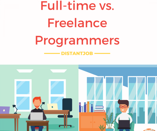 Full-time vs. freelance programmers